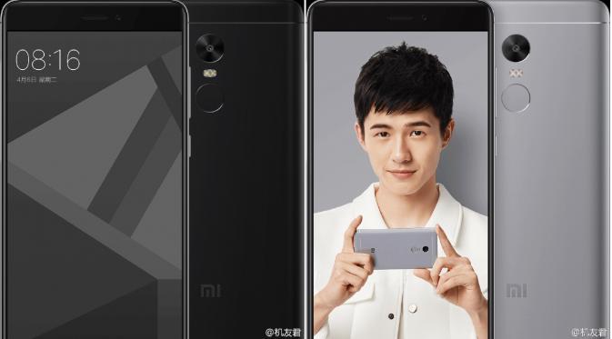 Ponsel yang diduga sebagai Xiaomi Redmi Note 4X akan diluncurkan pada hari Valentine (Sumber: Gizmochina)