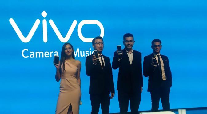 Peluncuran Vivo V5 Plus di Jakarta. Liputan6.com/Agustinus Mario Damar