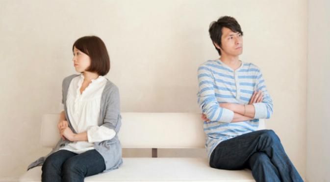 Ilustrasi pasangan menikah tanpa seks di Jepang. (Sumber toyokeizai.net)
