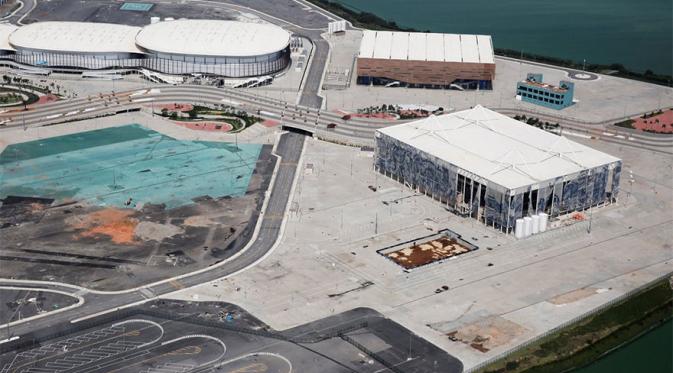 Venue Olimpiade Rio 2016 kini. (Via: boredpanda.com)
