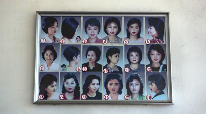 Gaya Rambut Pria dan Wanita yang Sah di Korea Utara