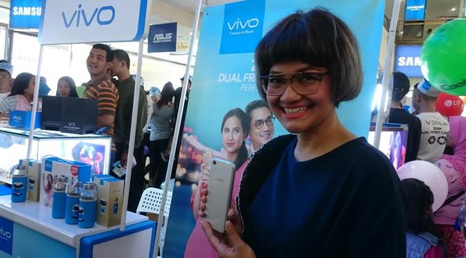Meutia Setijono, Senior Brand Manager Vivo Mobile Indonesia. Liputan6.com/Iskandar