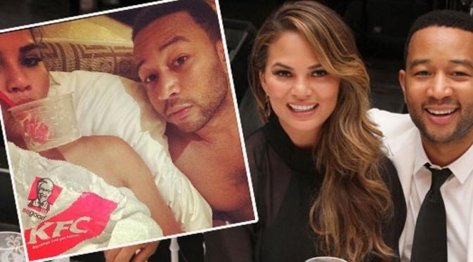 John Legend dan Chrissy Teigen. foto: channel24.co.za