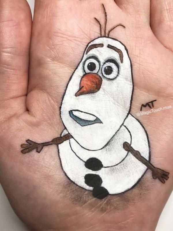 Olaf. (Via: boredpanda.com)