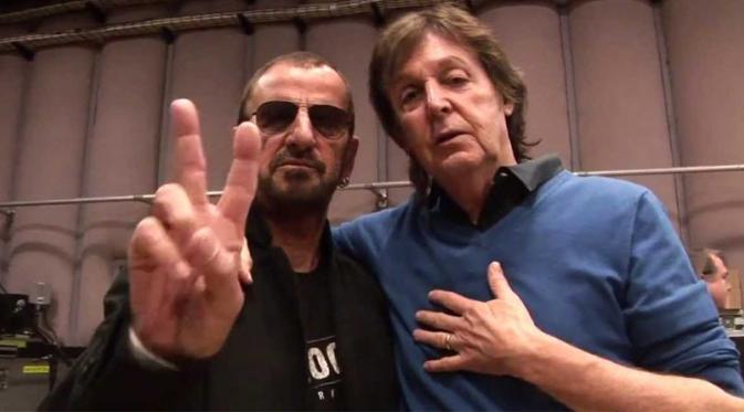 Paul McCartney dan Ringo Starr (Youtube)