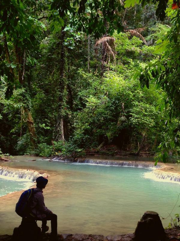 Air Terjun Moramo, Kendari, Sulawesi Tenggara. (sovanaryaalan/Instagram)