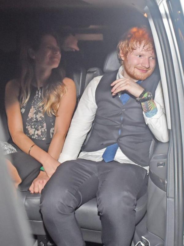 Ed Sheeran dan sang kekasih, Cherry Seaborn.