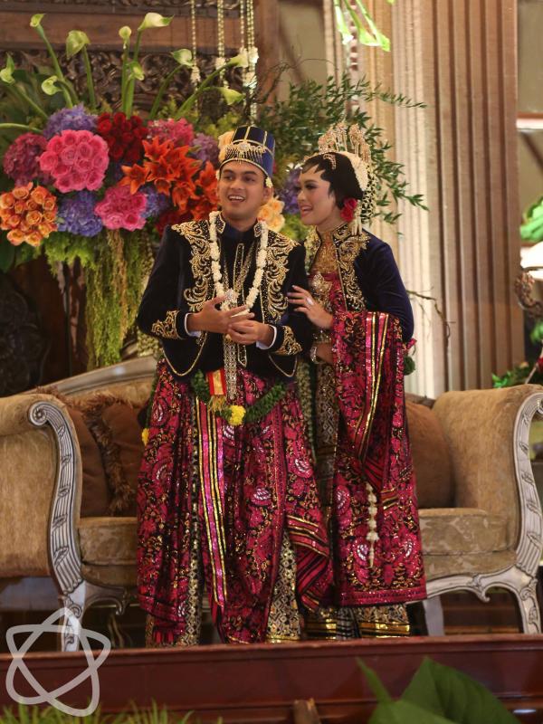 Pernikahan Adhitya Putri dan Ridwan Abdul Ghany (Nurwahyunan/bintang.com)