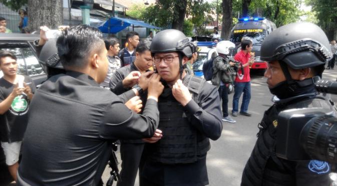 Wali Kota Ridwan Kamil datangi lokasi penyergapan pelaku bom Bandung (Istimewa)