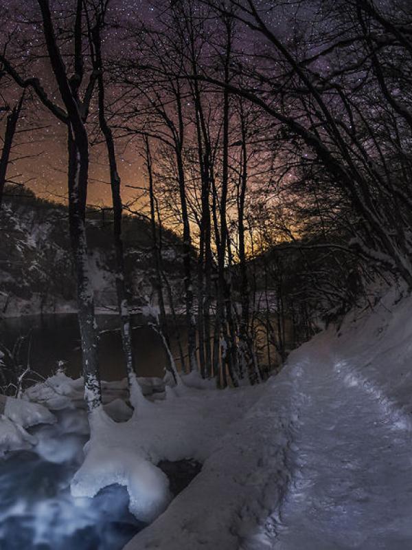 Taman Nasional Plitvice Lakes, Kroasia. (Tamás Rizsavi)