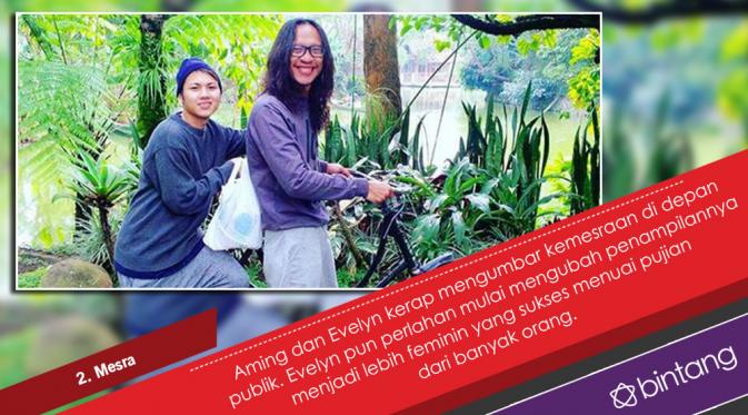 Kisruh Rumah Tangga Aming - Evelyn yang Baru Seumur Jagung. (Foto: Instagram, Desain: Nurman Abdul Hakim/Bintang.com)