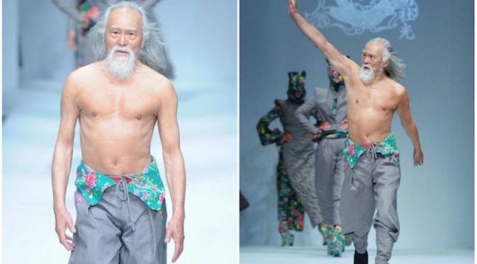 Deshun Wang (80) 10 pria ini buktikan tubuhnya keren setelah usia 50 tahun (Foto: lifecoachcode.com)