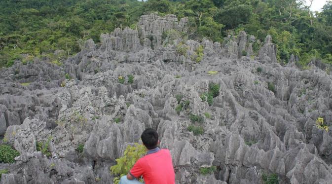 Hutan Batu, Pangkep, Sulawesi Selatan. (hanynot_chubbie/Instagram)