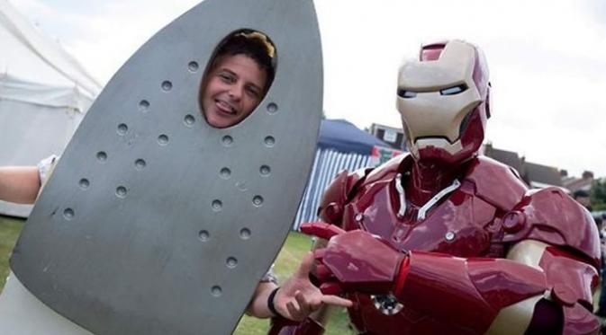 Iron Man. (Via: boredpanda.com)