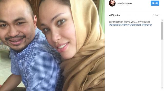 Afie Kalla dan Laudya Cynthia Bella tak lagi menjalin asmara? (Foto: Instagram)