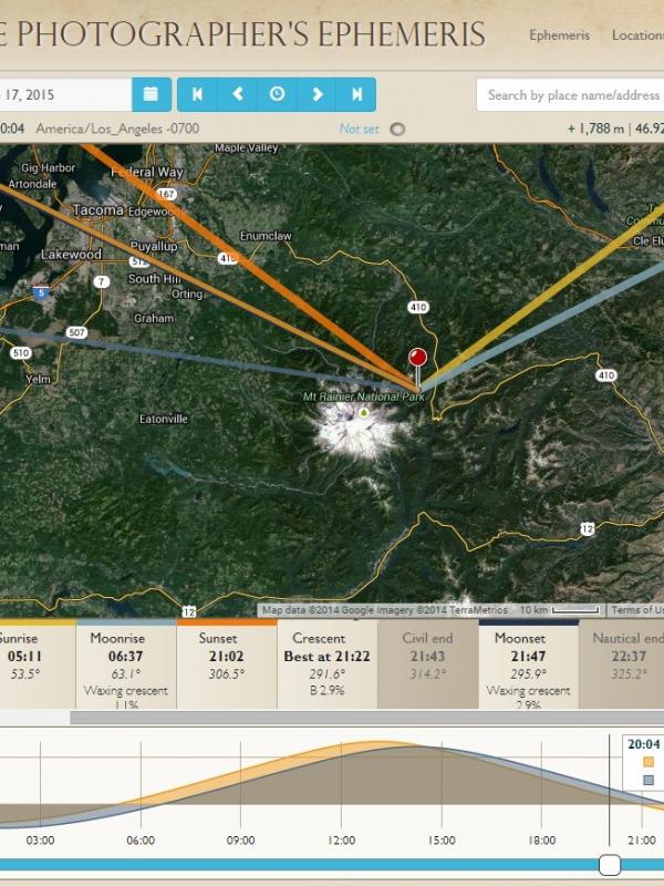 The Photographer’s Ephemeris. (davemorrowphotography.com)