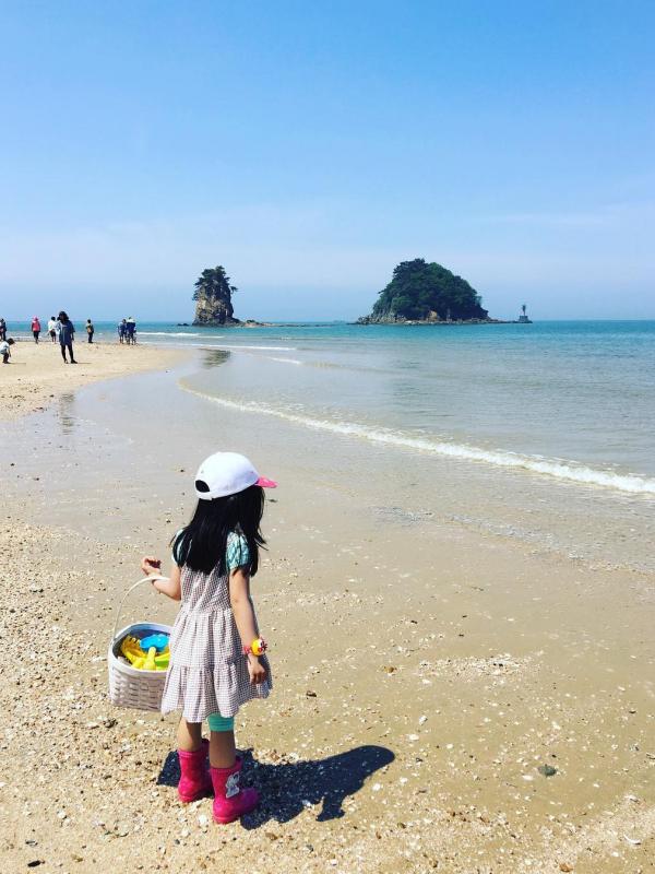 Ggotji Beach, Korea Selatan. (kyo_ys/Instagram)