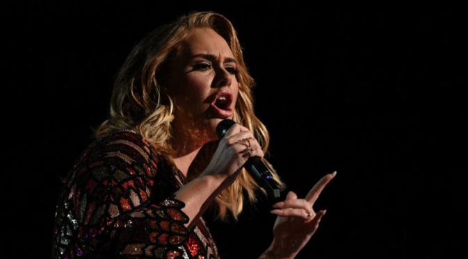 Adele. (AFP/Bintang.com)