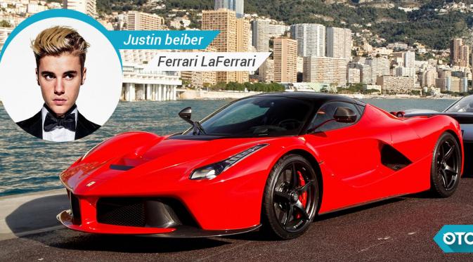 Justin Bieber miliki mobil bertenaga buas. (Foto: Istimewa)