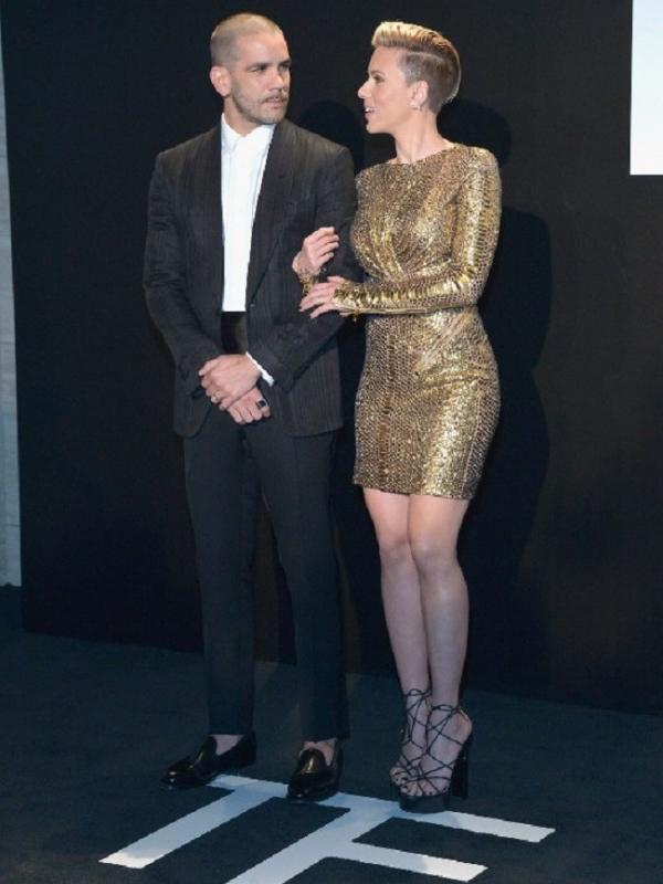 Scarlett Johansson dan Romain Duriac cerai. (Foto: AFP)