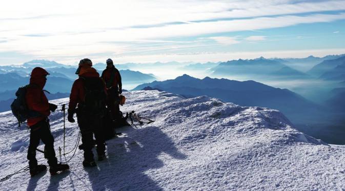 Mont Blanc, Perancis. (5_thousand_steps/Instagram)