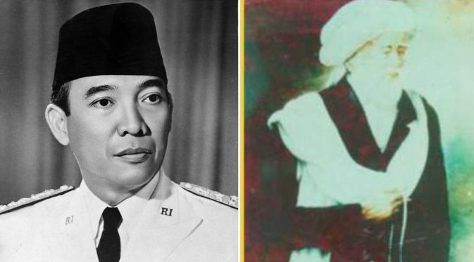 Sukarno dan Syekh Yusuf, dua tokoh Indonesia yang dijadikan pahlawan di Afrika Selatan (Wikipedia)