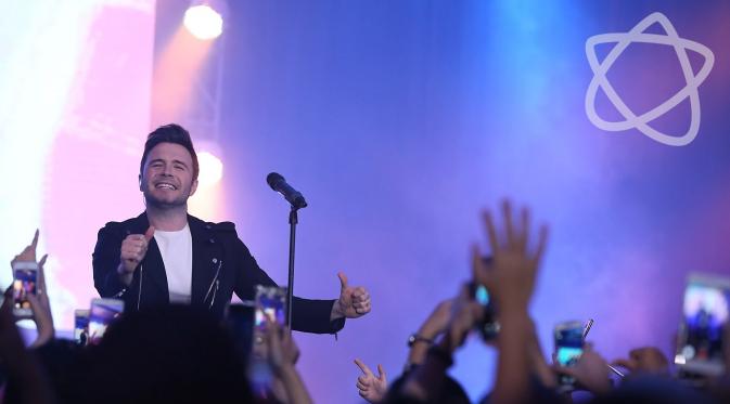 Konser Shane Filan (Bambang E. Ros/bintang.com)