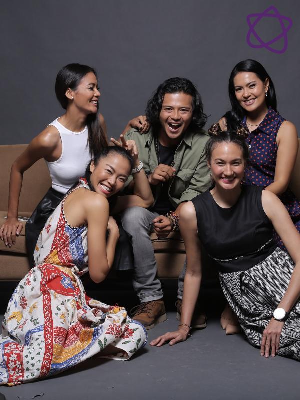 Media Visit Cast film Labuan Hati (Bambang E. Ros/bintang.com)