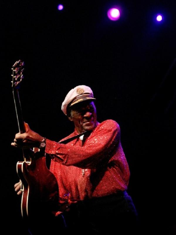 Chuck Berry meninggal di usia 90 tahun. (Foto: AFP)