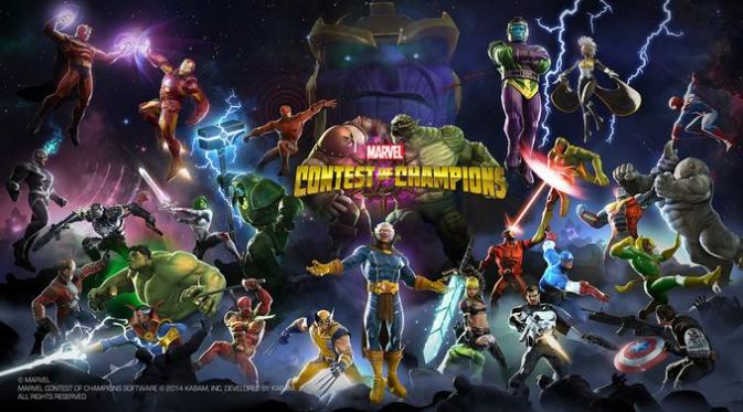 2. Marvel Contest of Champions (sumber: phonearena.com)