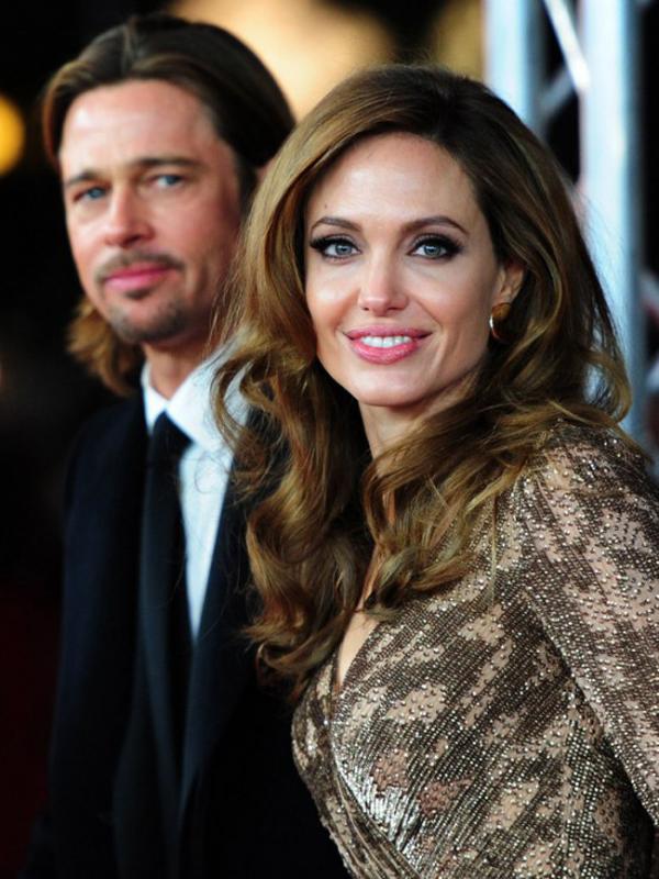 Angelina Jolie dan Brad Pitt (AFP/Bintang.com)