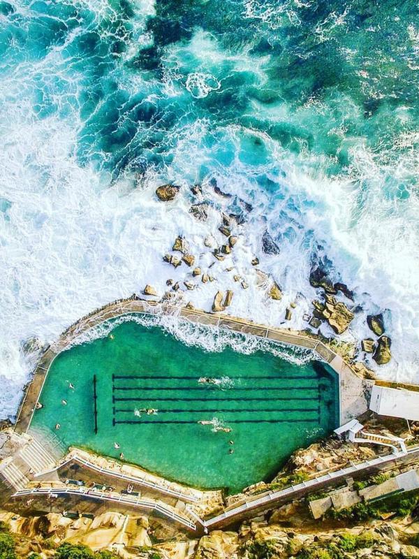 Bronte Beach, Sydney, NSW, Australia. (eurosport/Instagram)