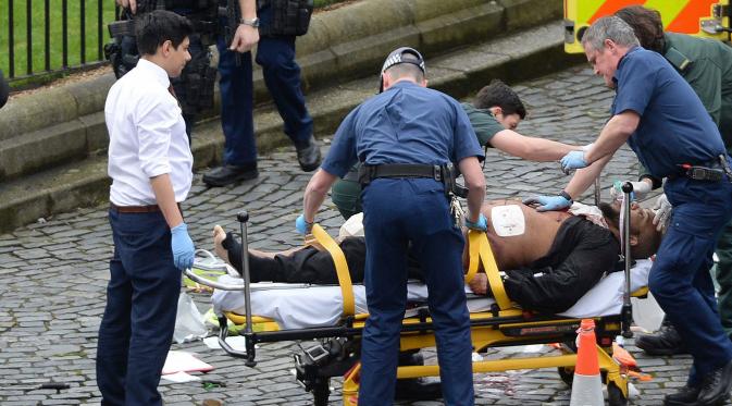Diduga Pelaku Teror London (Stefan Rousseau/PA via AP)