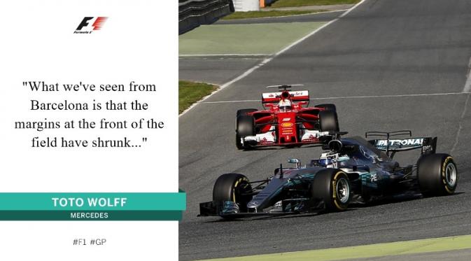 Quote menarik dari Bos Mercedes, Toto Wolff, jelang F1 GP Australia. (formula1.com)