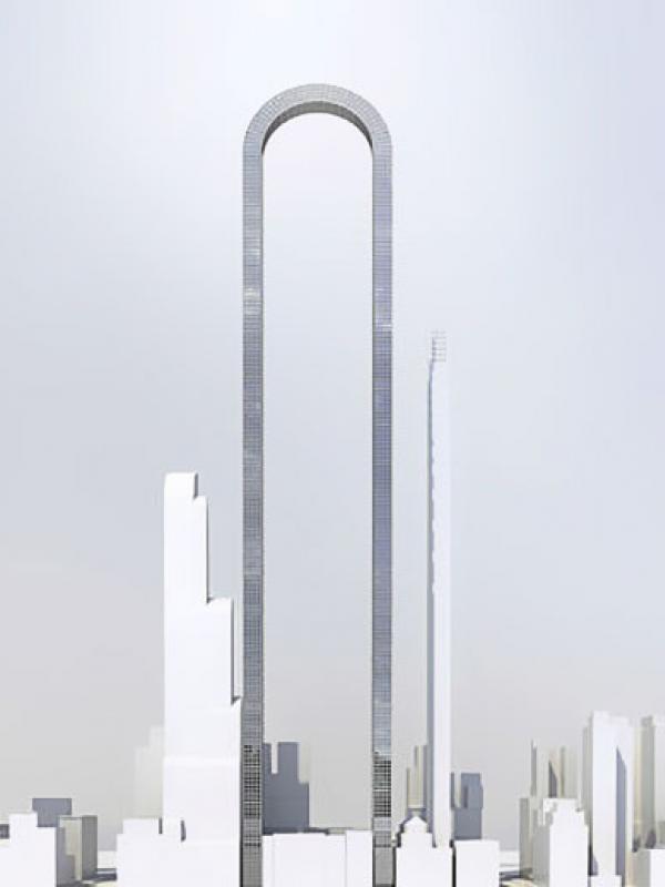 Belum tahu kapan gedung ini akan dibangun, tapi yang pasti akan mengambil lokasi di Manhattan. (Via: boredpanda.com)