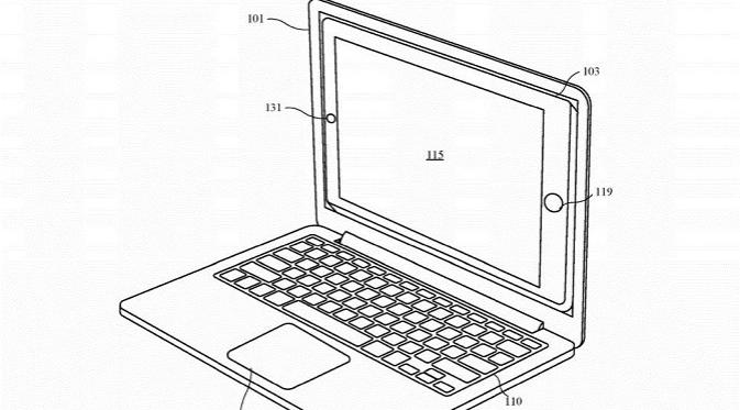 Paten yang diajukan Apple untuk mengubah iPad menjadi MacBook (sumber: engadget.com)