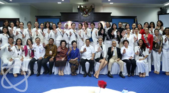 Finalis Puteri Indonesia 2017. (Nurwahyunan/Bintang.com)