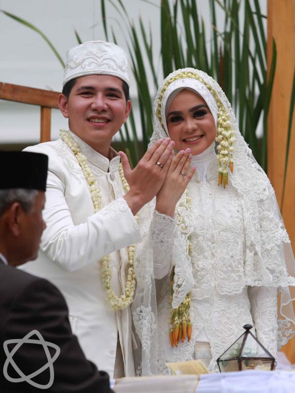 Akad Nikah Haykal Kamil dan Tantri Namirah. (Nurwahyunan/Bintang.com)