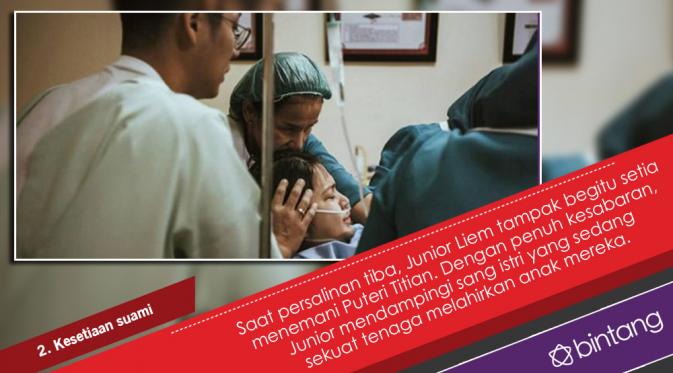 5 Fakta Kelahiran Anak Putri Titian dan Junior Liem. (Foto: Instagram.com/riomotret, Desain: Nurman Abdul Hakim/Bintang.com)