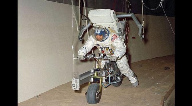 NASA sempat membuat motor untuk mengekplorasi bulan. (NASA)