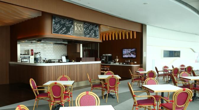 Café 100 menawarkan konsep bersantai yang santai dengan suasana nyaman untuk melepaskan ketegangan pikiran (Foto: sky100.com.hk)