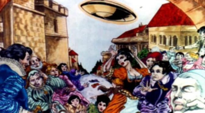 Ternyata, ada beberapa nama terkenal dalam sejarah yang pernah melaporkan penampakan UFO di masa lalu. (Sumber YouTube)