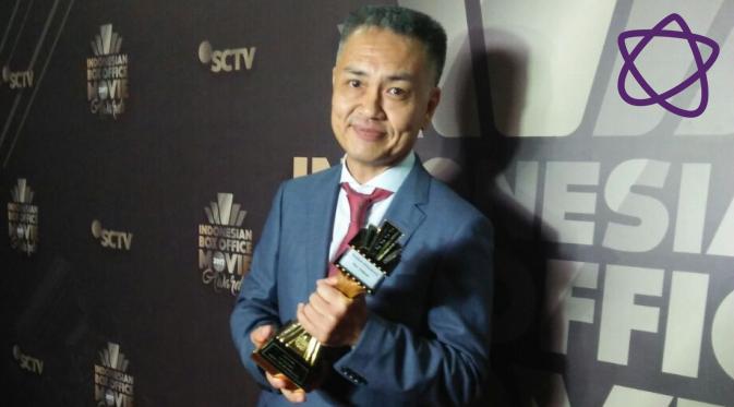 Chew Kin Wah menang di ajang IBOMA 2017. (Rivan Yuristiawan/Bintang.com)