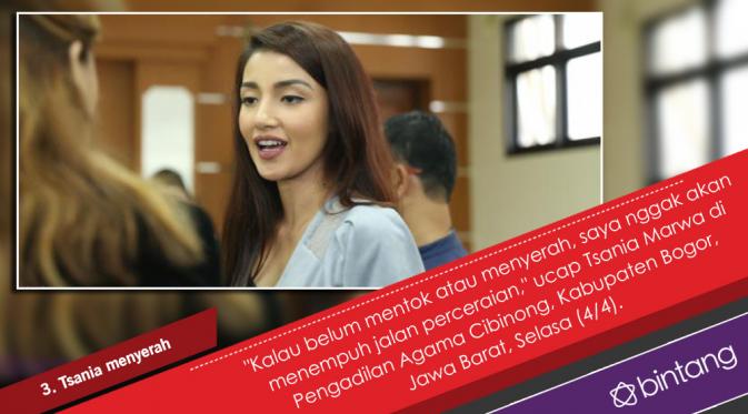 5 Fakta Sidang Perdana Perceraian Tsania Marwa dan Atalarik Syah. (Foto: Nurwahyunan, Desain: Nurman Abdul Hakim/Bintang.com)