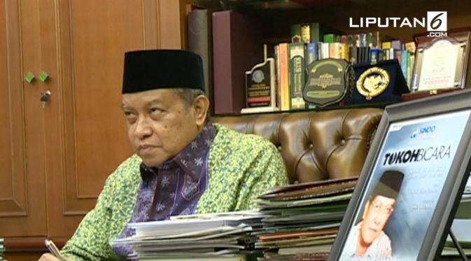 Ketua Umum Pengurus Besar Nahdlatul Ulama (PBNU) Said Aqil Siradj. (Liputan 6 SCTV)