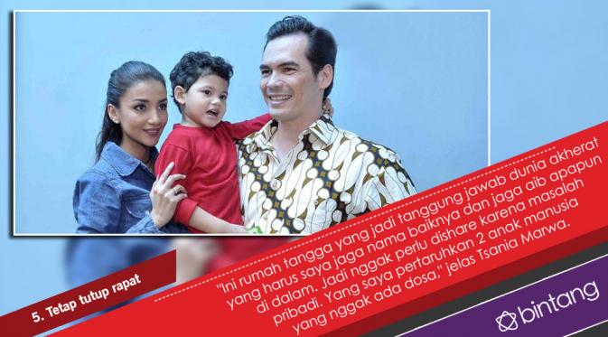 Drama Cerai Atalarik Syah-Tsania Marwa, dari Isu Gay Hingga KDRT. (Foto: Deki Prayoga, Desain: Nurman Abdul Hakim/Bintang.com)