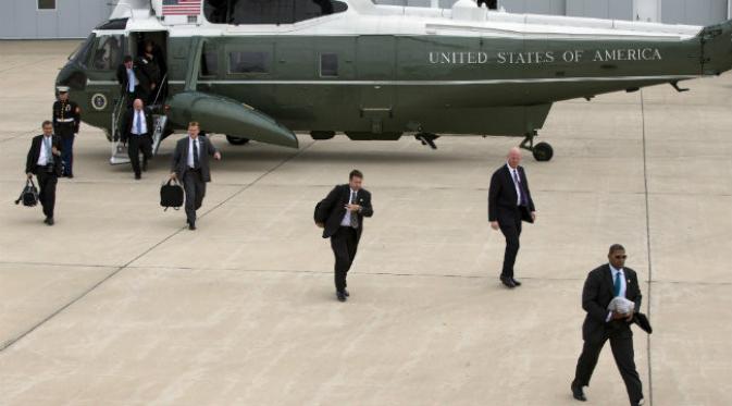 Secret Service Amerika Serikat. (Evan Vucci/AP)