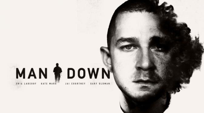 Man Down, film yang dibintangi Shia LaBeouf. (thatdarngirlmoviereviews)