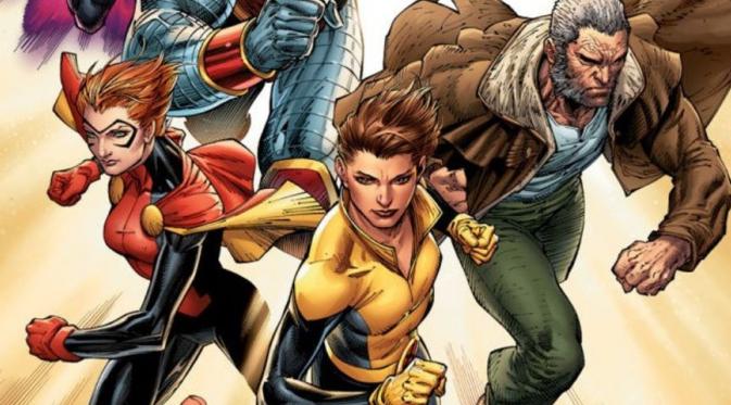 Komik X-Men Gold yang desainnya diciptakan komikus Indonesia Ardian Syaf. (blastr.com)