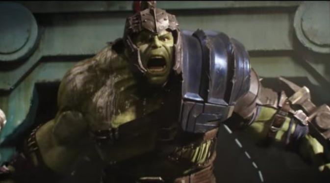Hulk di Thor: Ragnarok. (Marvel Studios)